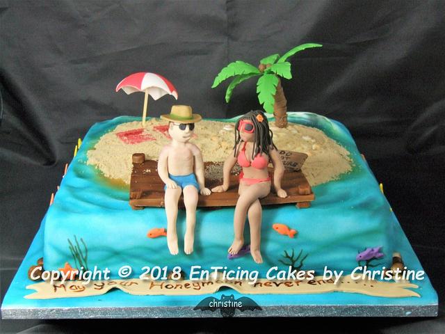 Couple cake | Adult Cake | Honeymoon cake | Bridal cake | Bachelorette cake  | friends cake | tfcake
