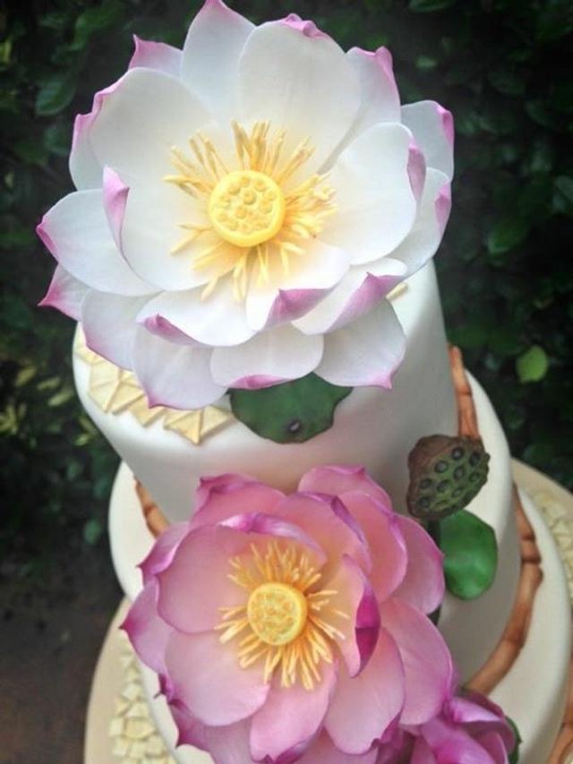 Lotus' flower...Oriental garden