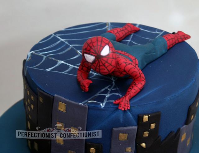 Will - Spiderman Birthday Cake