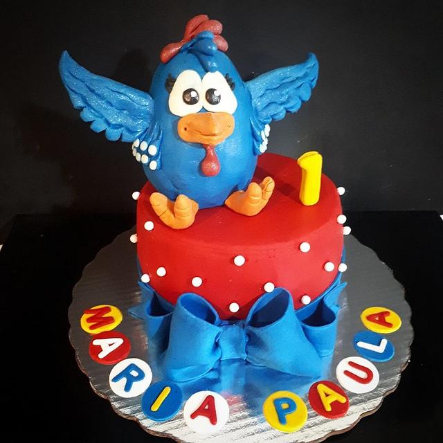 Gallina Pintadita Cake - Decorated Cake By Laura Reyes - Cakesdecor