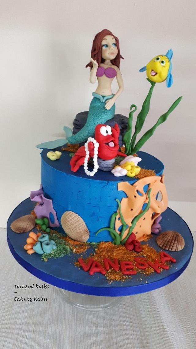 Ariel and friends - Cake by Kaliss - CakesDecor