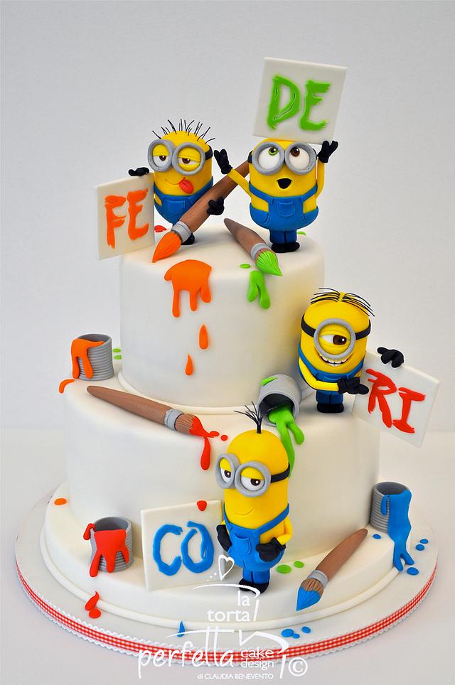 La Ciliegina Sulla Torta - Tema minions per il quarto compleanno di  Gabriele 😁 #minions #minionsparty #minionstyle #minionslove #minionstyle  #minionslove #minionscake #minionscakeideas #cake #cakedecorating  #cakedesign #modelling #modellingcake