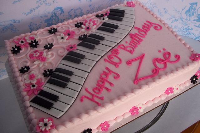 pink and piano