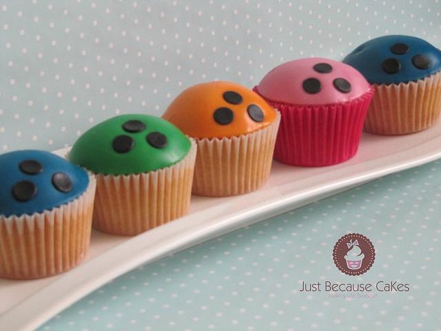 Bowling Cupcakes - Decorated Cake by Just Because CaKes - CakesDecor