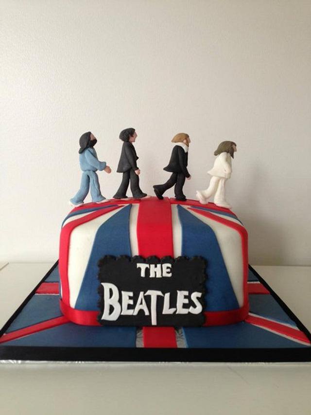 Beatles soiled with Cake