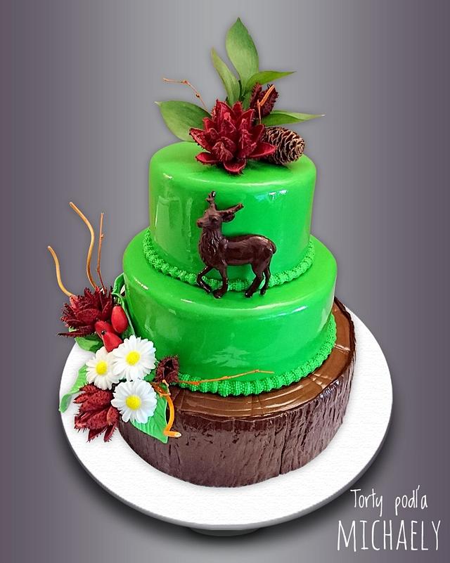 The Hunters Cake Cake By Michaela Hybska Cakesdecor