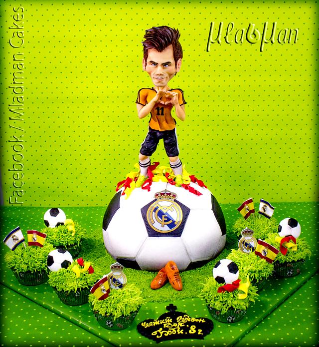 Gareth Bale Football Cake