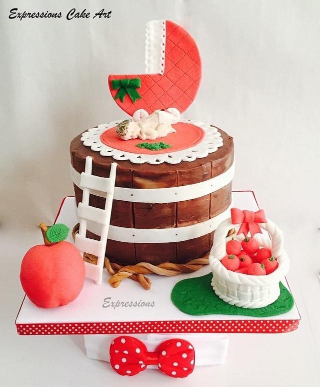 Apple Of My Eye Cake By Expressions Cake Art Su Cakesdecor