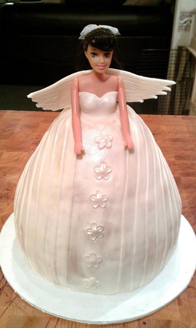 Angel Decorated Cake By Sevenheavenlysweets CakesDecor   Xcjxj5ks4ixgdgn7fni2 