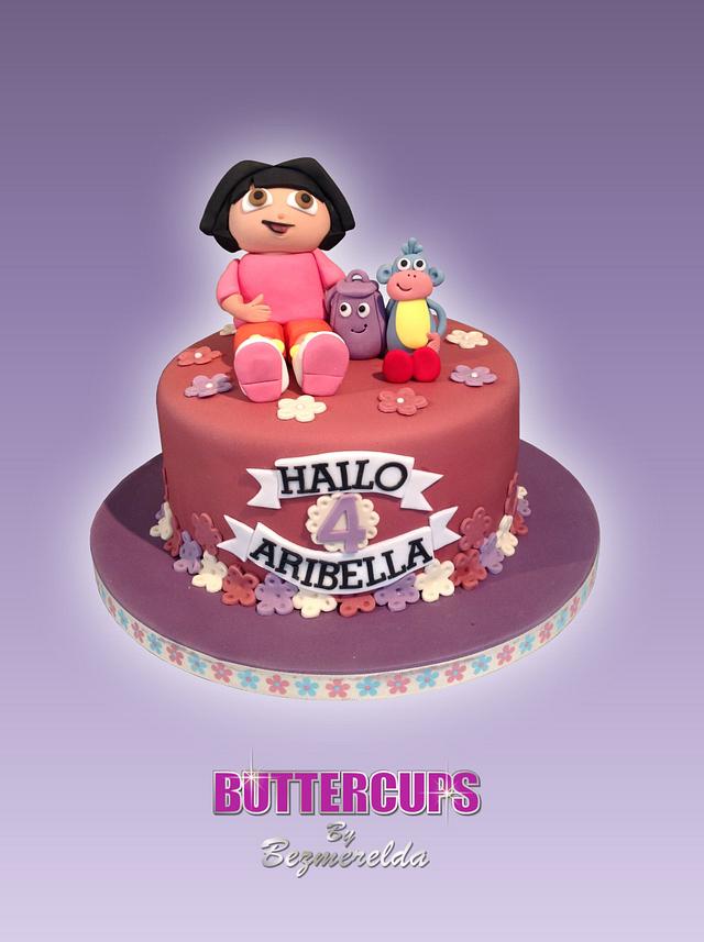 Dora The Explorer - Decorated Cake By Bezmerelda - Cakesdecor