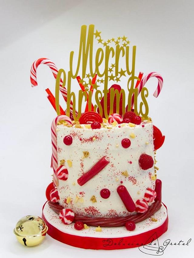 Naked Merry Christmas - Cake By Delicias De Gretel - Cakesdecor
