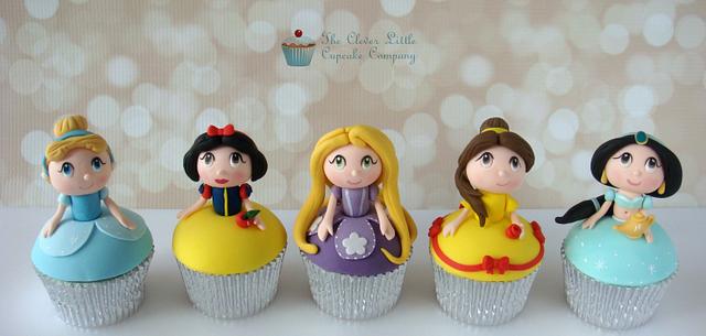 Disney Princess Cupcakes - Decorated Cake by Amanda’s - CakesDecor