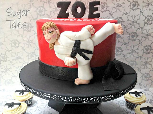 Karate Cake Topper – Dream Big Events + Indoor Play