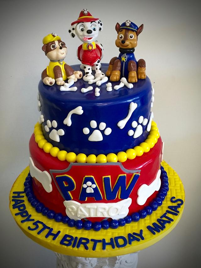 Paw Patrol - Decorated Cake by The Elusive Cake Company - CakesDecor