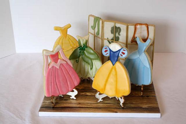 A Disney Princess Closet (Showpiece) - Decorated Cake by - CakesDecor