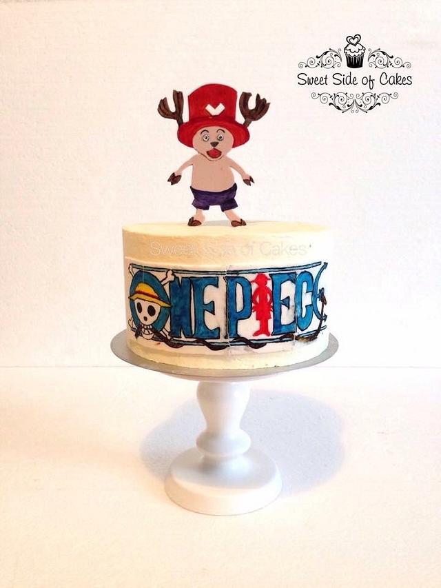 One Piece Anime Cake - Cake by Sweet Side of Cakes by - CakesDecor