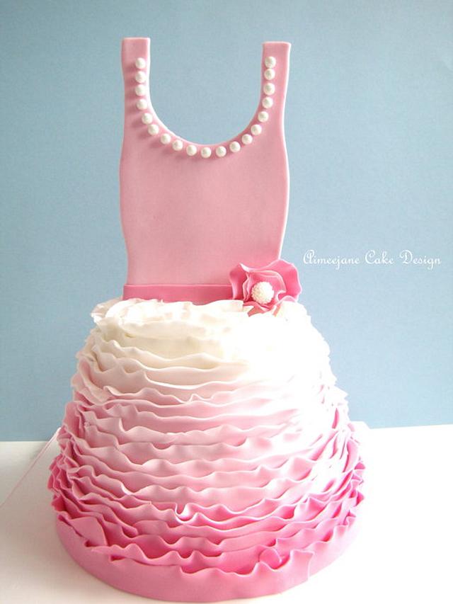 Ballet Tutu♥ - cake by aimeejane - CakesDecor