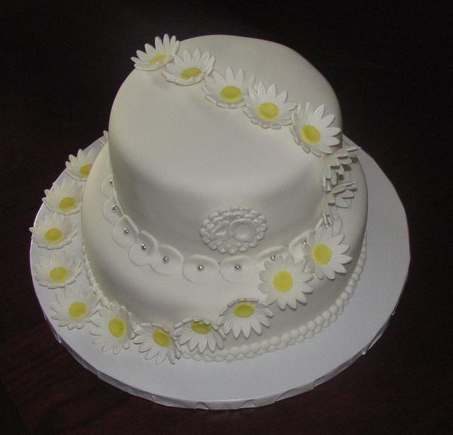 Daisy Anniversary cake