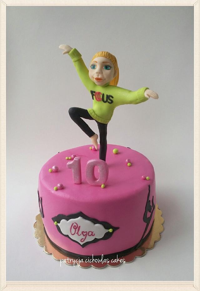 3pc Ballet Girl Cake Dancing Birthday Decor Baby Girl Favor Happy Birthday  De QY | eBay