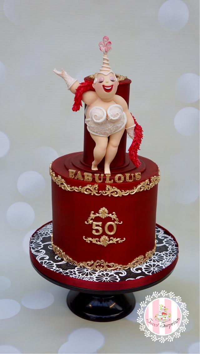 Fabulous 50 - Cake by Sweet Surprizes - CakesDecor
