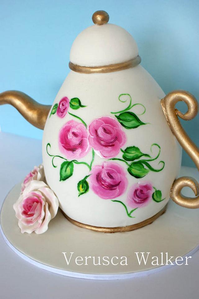 Hand painted Teapot 