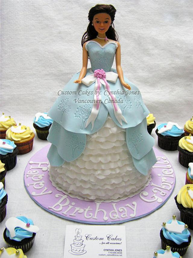 My first doll cake ...