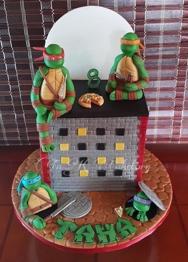 teenage mutant ninja turtles birthday cake - Cake by TnK - CakesDecor