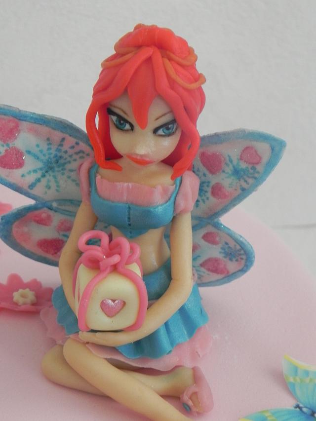 Winx Bloom - Decorated Cake by Victoria - CakesDecor