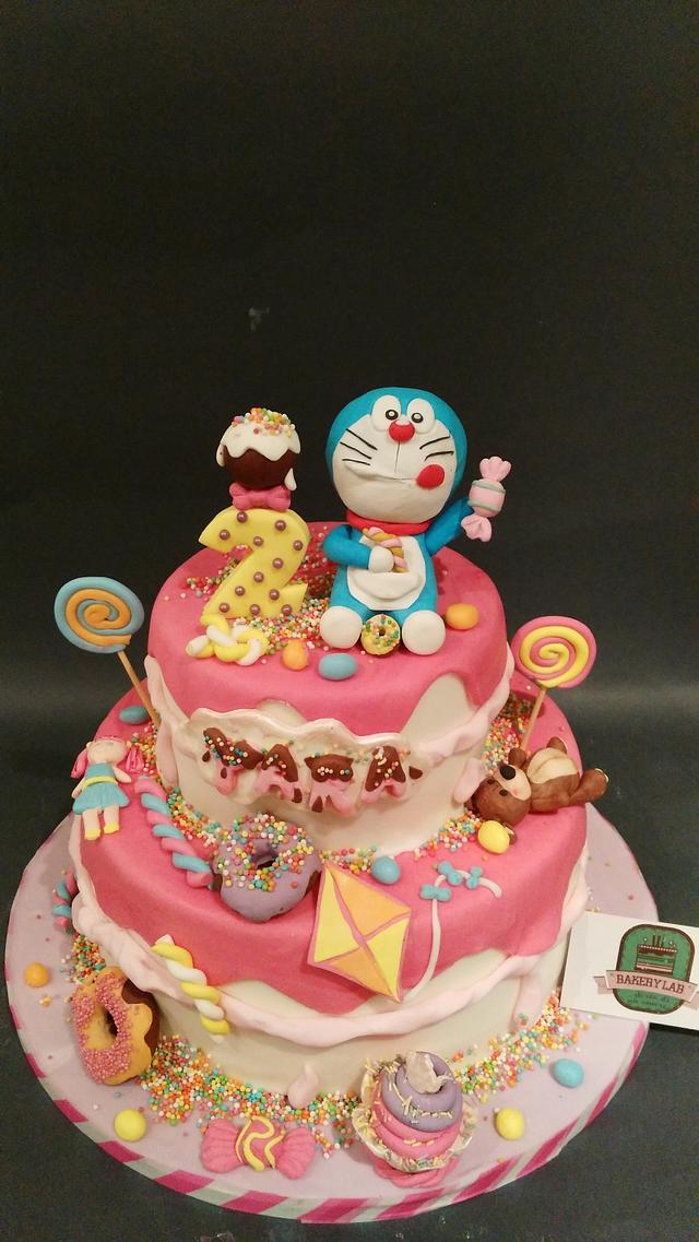 Doraemon Cake Vanilla 1 K.g
