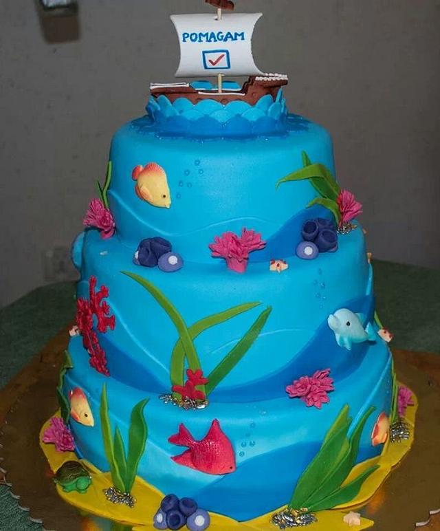 Underwater Cake Decorated Cake By Marta Cakesdecor Underwater Cake Decorated Cake By Marta Cakesdecor