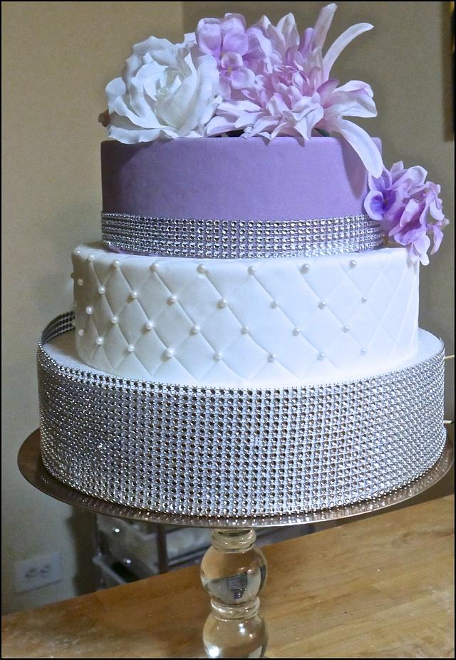 Purple Rain - Cake by The Cake Venue - CakesDecor