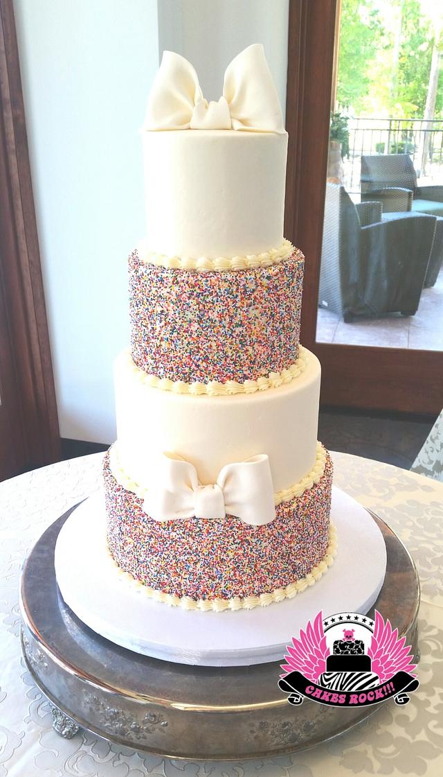 Sprinkles! - Decorated Cake by Cakes ROCK!!! - CakesDecor