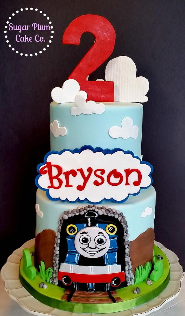 Thomas the Train Birthday Cake - Decorated Cake by Sugar - CakesDecor