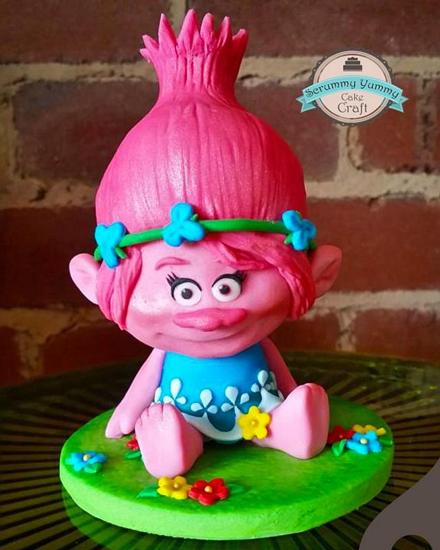 Princess Poppu from Trolls - Decorated Cake by Dorota L - CakesDecor