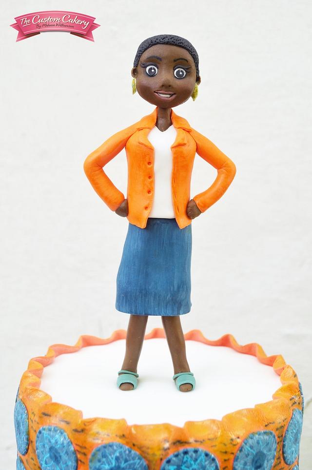 Brenda Decorated Cake by The Custom Cakery CakesDecor