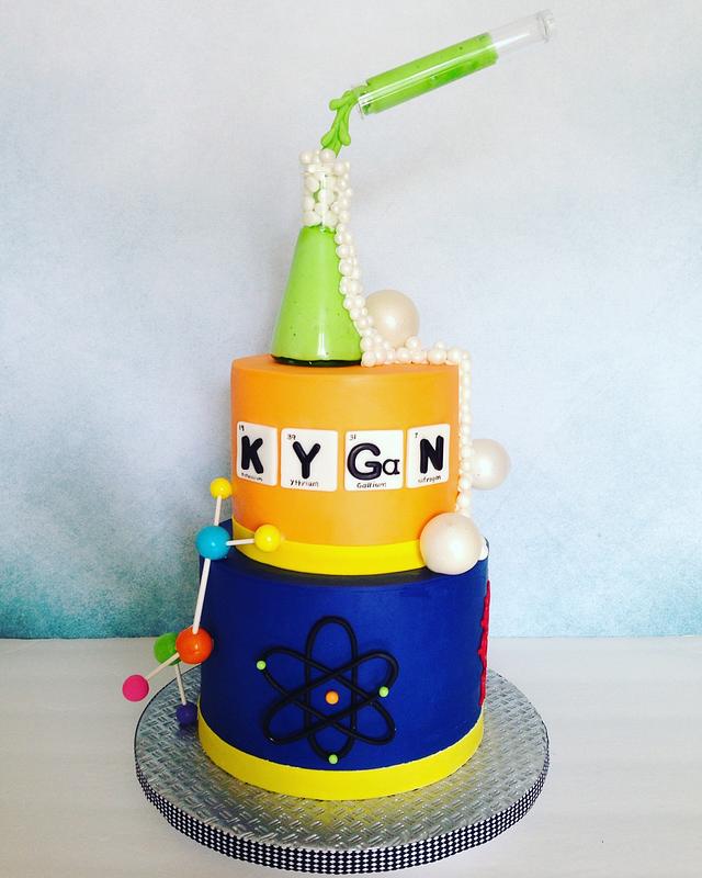 Science Experiment Cake - Cake by Sweeter by Peter - CakesDecor