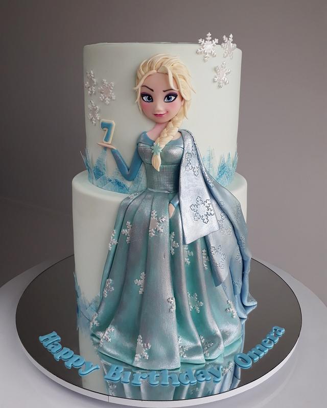 Elsa - Decorated Cake by Couture cakes by Olga - CakesDecor