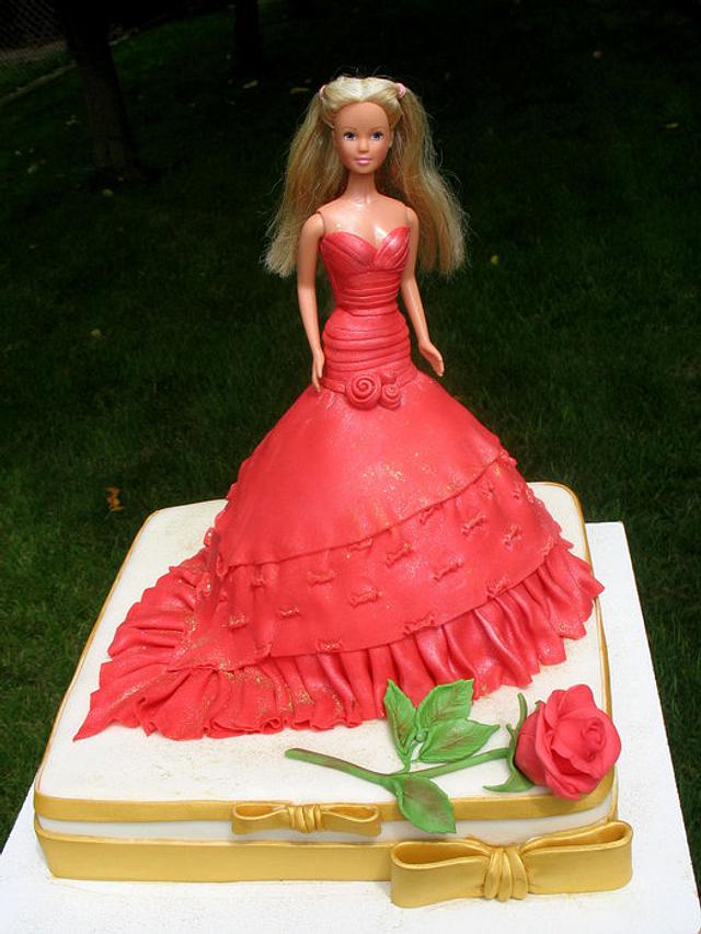 Barbie Cake Cake By Alena Cakesdecor