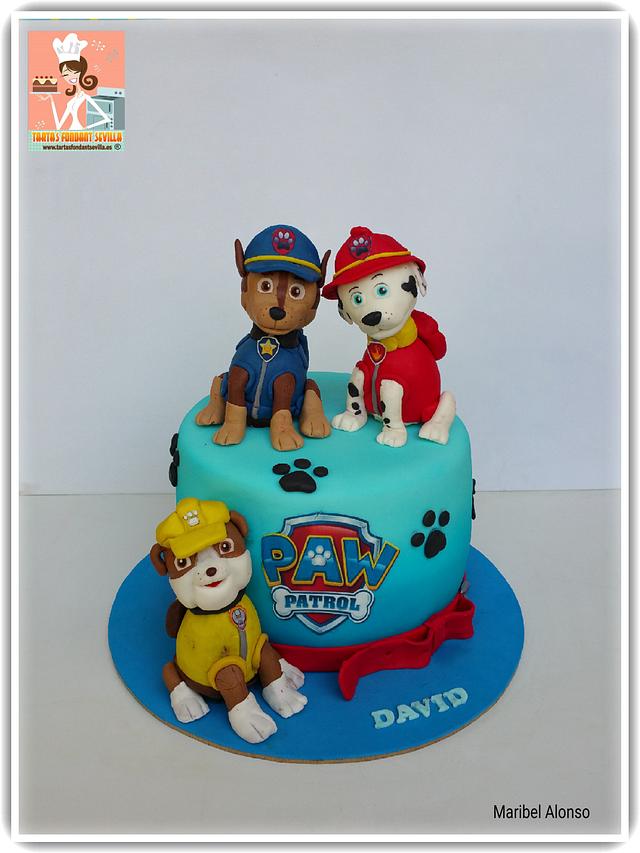 Paw Patrol cake - Decorated Cake by MaribelAlonso - CakesDecor