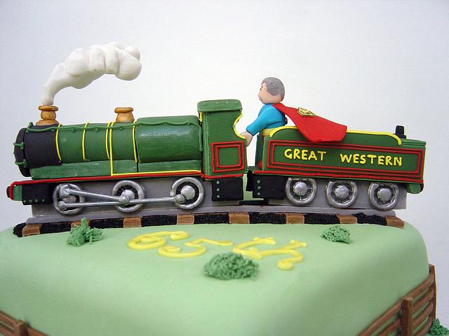 Steam Train Cake Cake By Wayne Cakesdecor