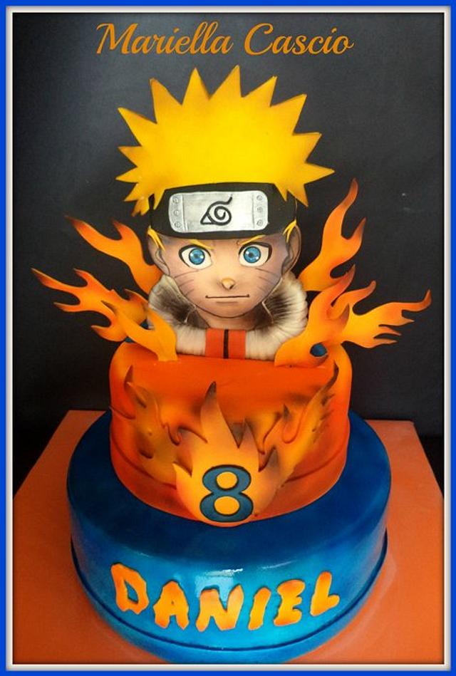 naruto cake - Cake by Mariella Cascio - CakesDecor