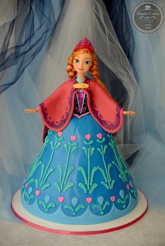 Anna - Decorated Cake by Magda's cakes - CakesDecor