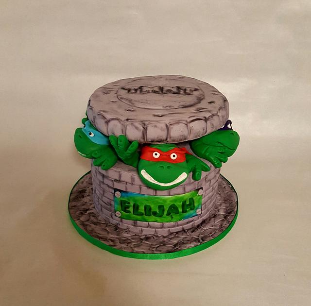 Ninja Turtles - Cake by The Custom Piece of Cake - CakesDecor