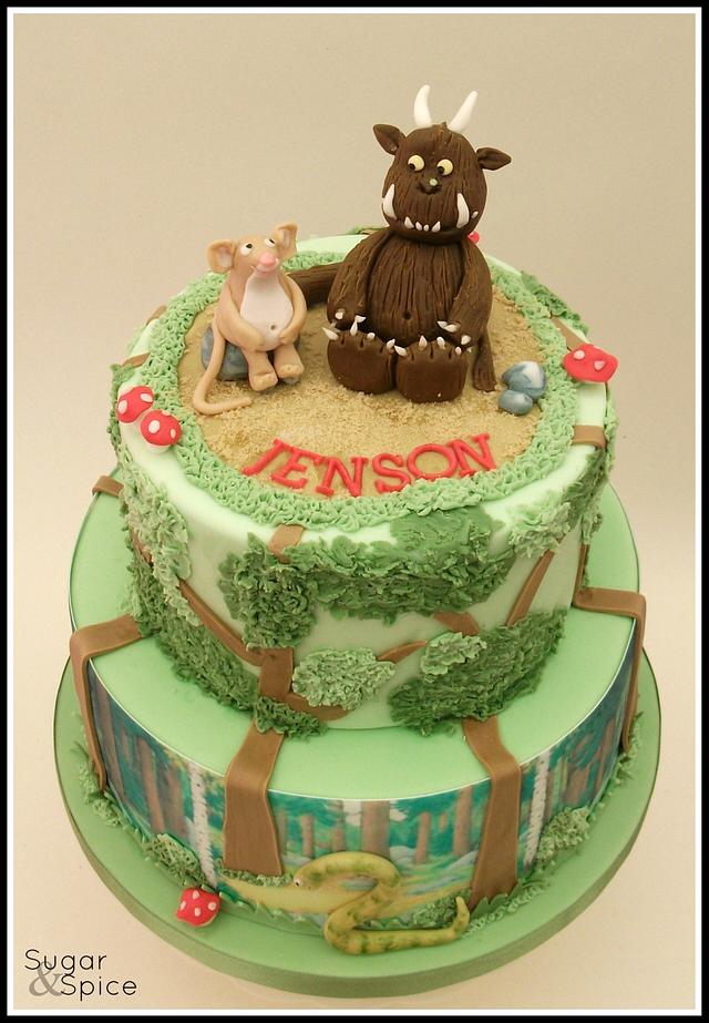 Gruffalo & Mouse - Cake by Sugargourmande Lou - CakesDecor