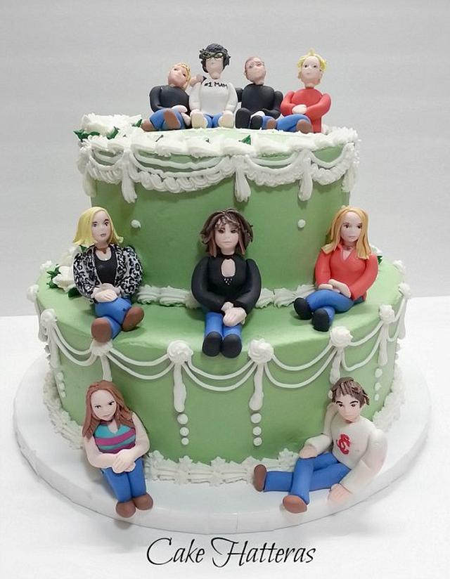 A 70th Birthday Cake Cake by Donna Tokazowski Cake