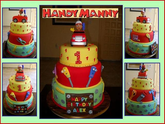 Handy manny Cake 1