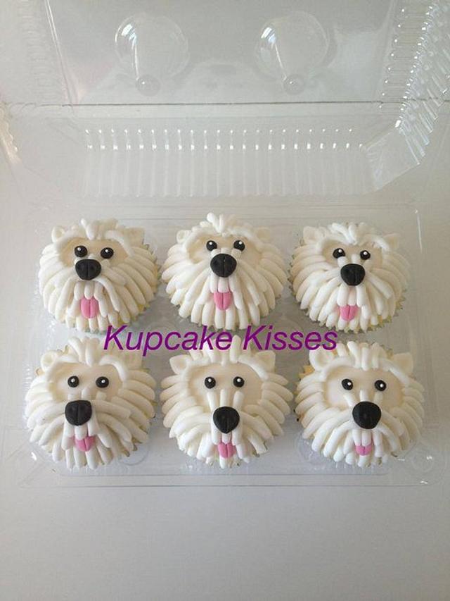 Westie Cupcakes - Cake by Lauren 