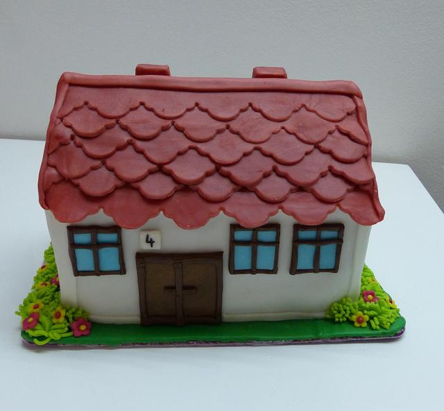 House Decorated Cake by cakesgs CakesDecor