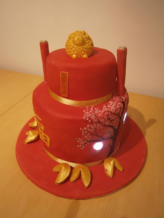 Chinese New Year - Decorated Cake by TheCakemanDulwich - CakesDecor