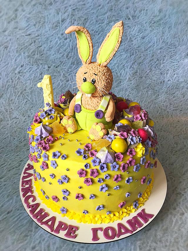 Rabbit Cake Decorated Cake By Julia Cakesdecor